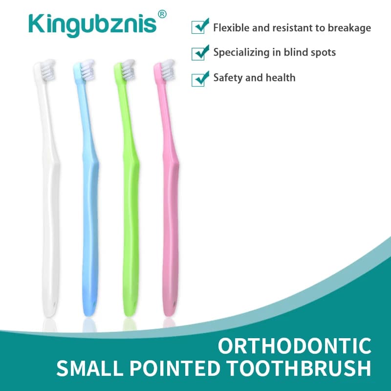 Orthodontic Toothbrush with Soft Bristles