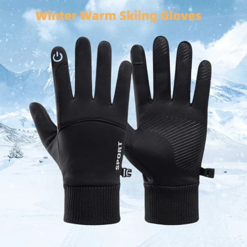 Waterproof Fleece Winter Cycling Gloves