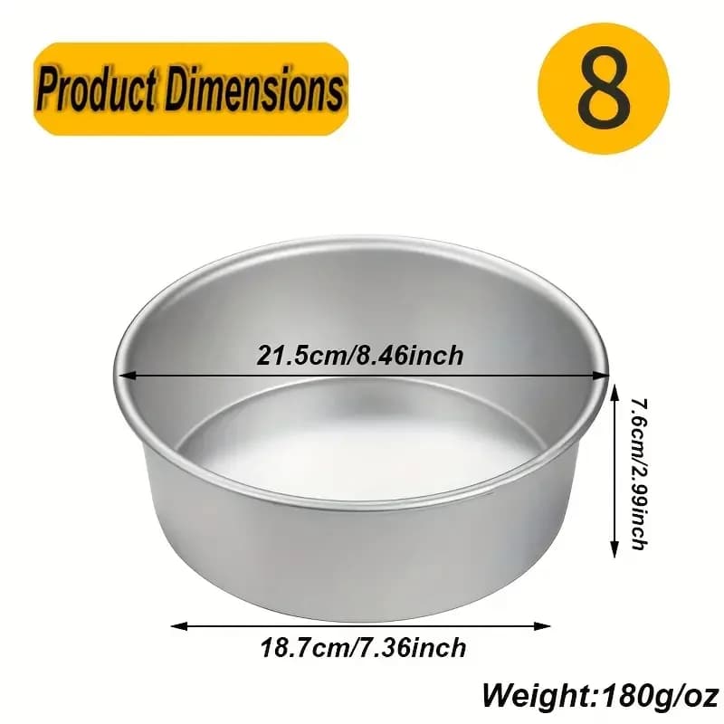Anodized Aluminum Round Cake Pan