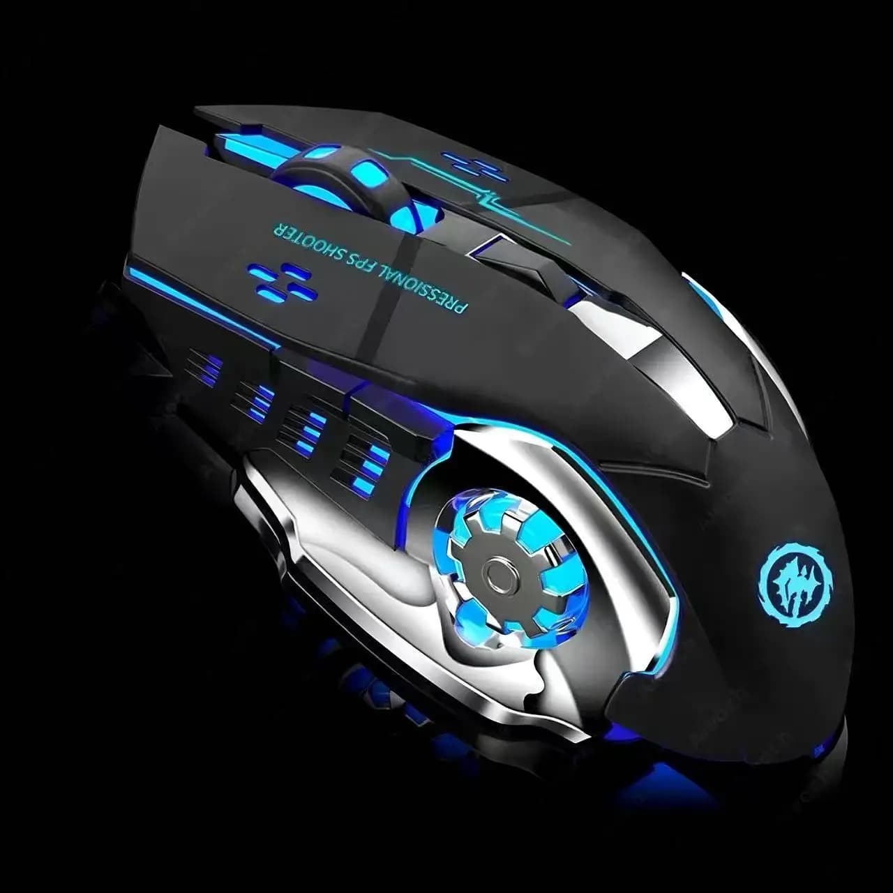 Wireless Gaming Mouse with RGB Lighting