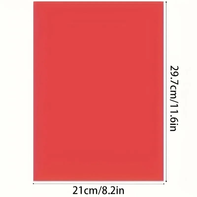 Assorted Color Copy Paper A4 100 Sheets