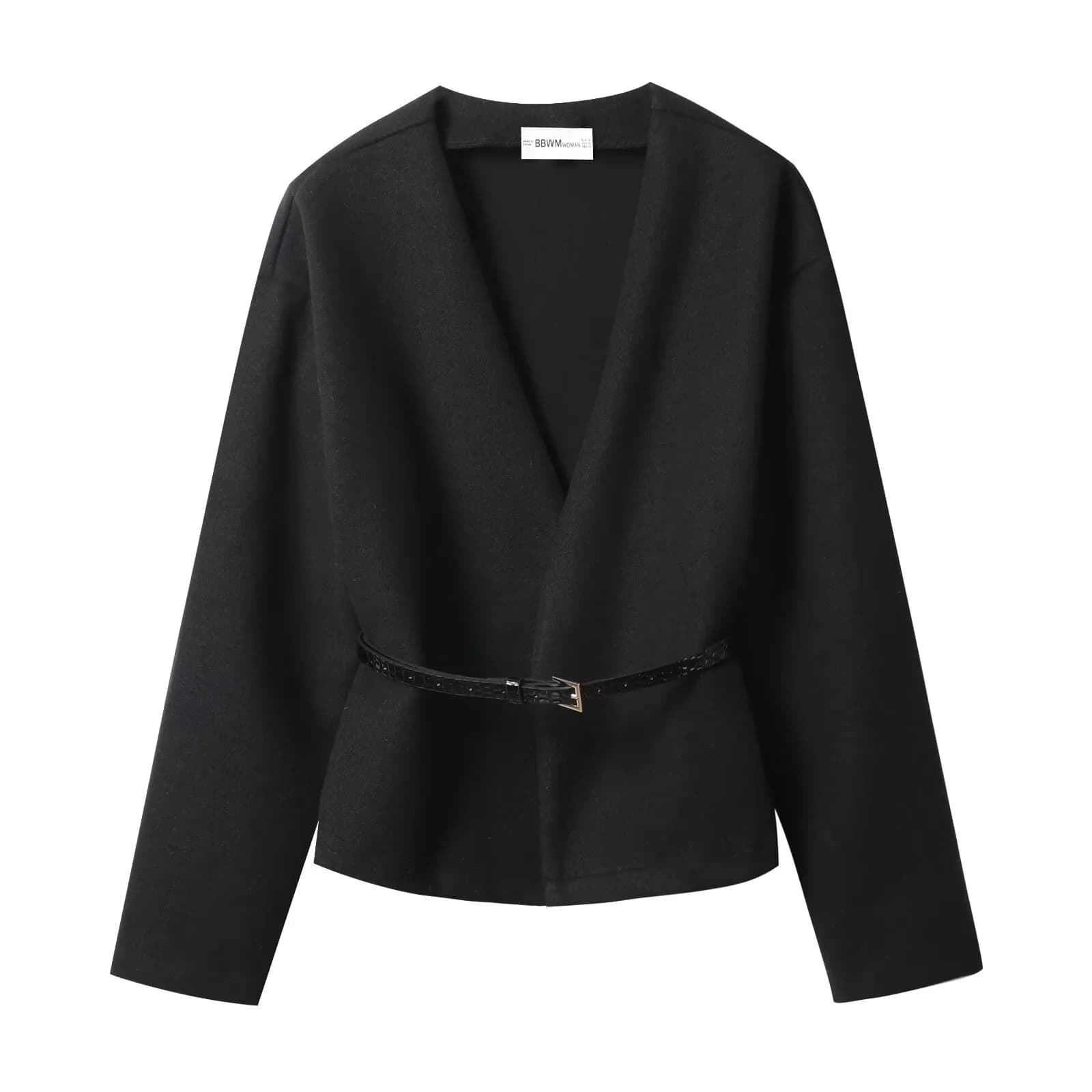 Women's Belted Soft Top Coat