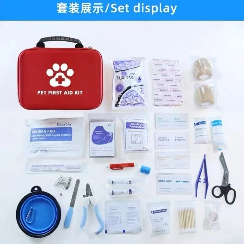 Pet First Aid Kit Emergency Medical Supplies