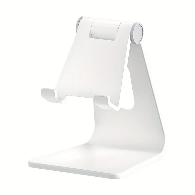 1PC Adjustable Phone Stand - Durable PP material, adjustable angle, compatible with all phones - Hands-free