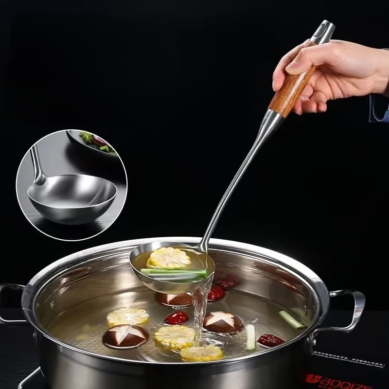 Stainless Steel Spatula and Spoon Cooking Set