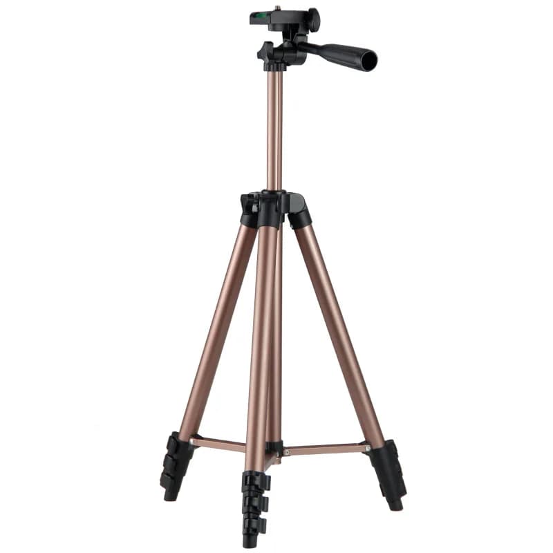 Aluminum Alloy Photography Tripod with Phone Holder