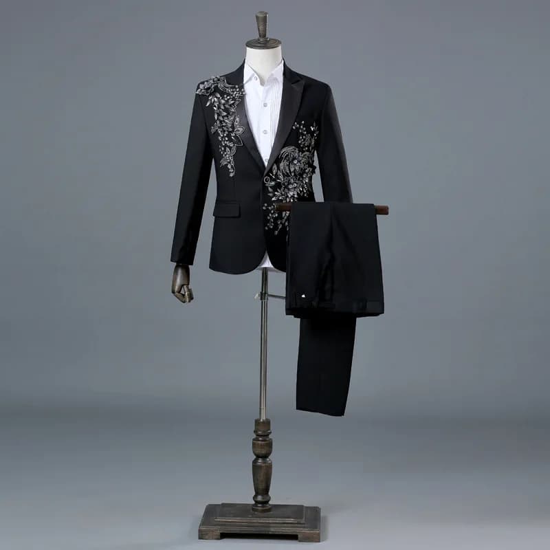 Men's Slim Fit Formal Tuxedo Suit