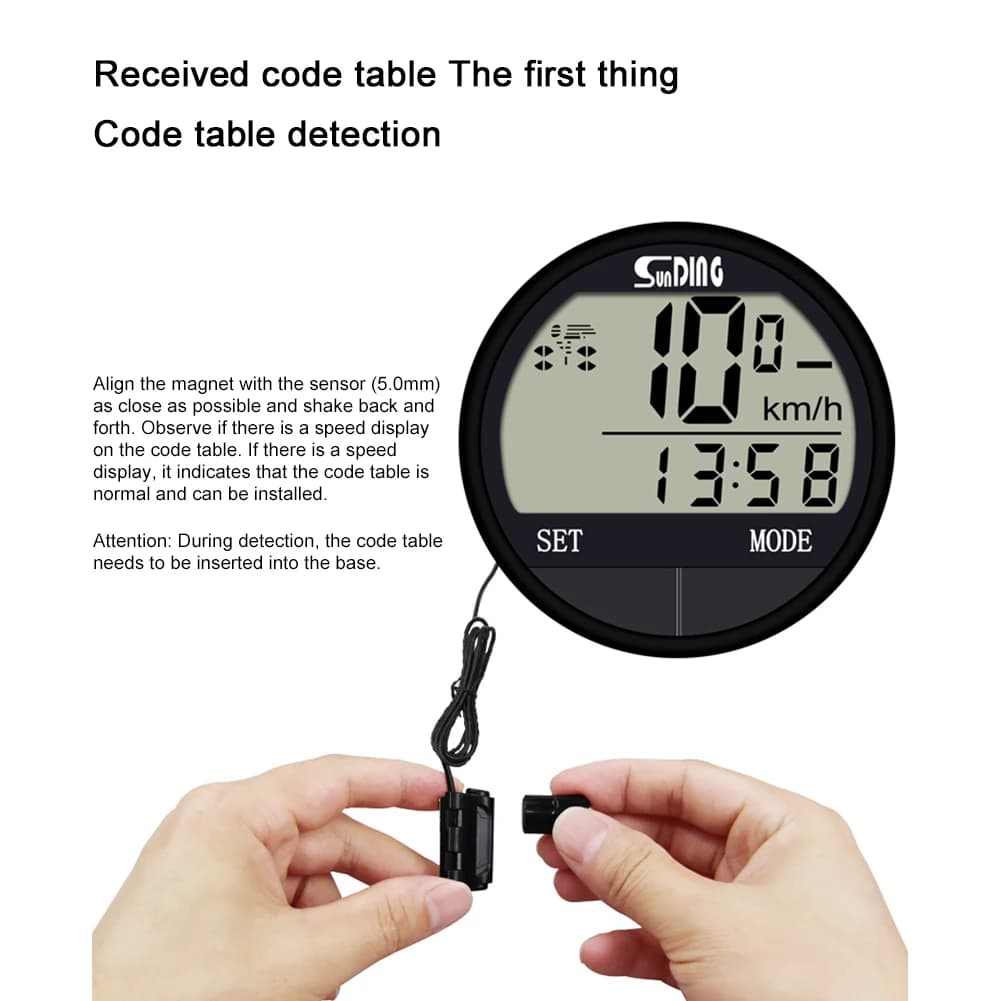 Bike Computer Speedometer with Screen