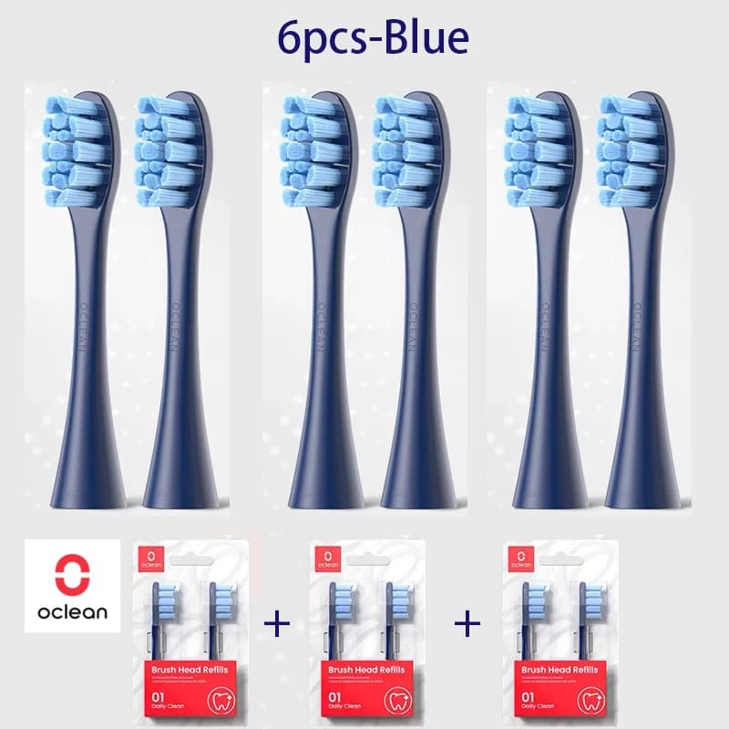 Electric Toothbrush With 3 Heads And 5 Modes