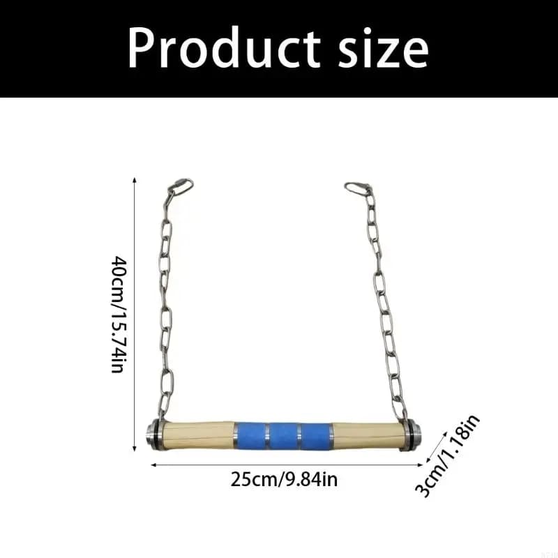 Hanging Bird Perch Swing with Textured Grip