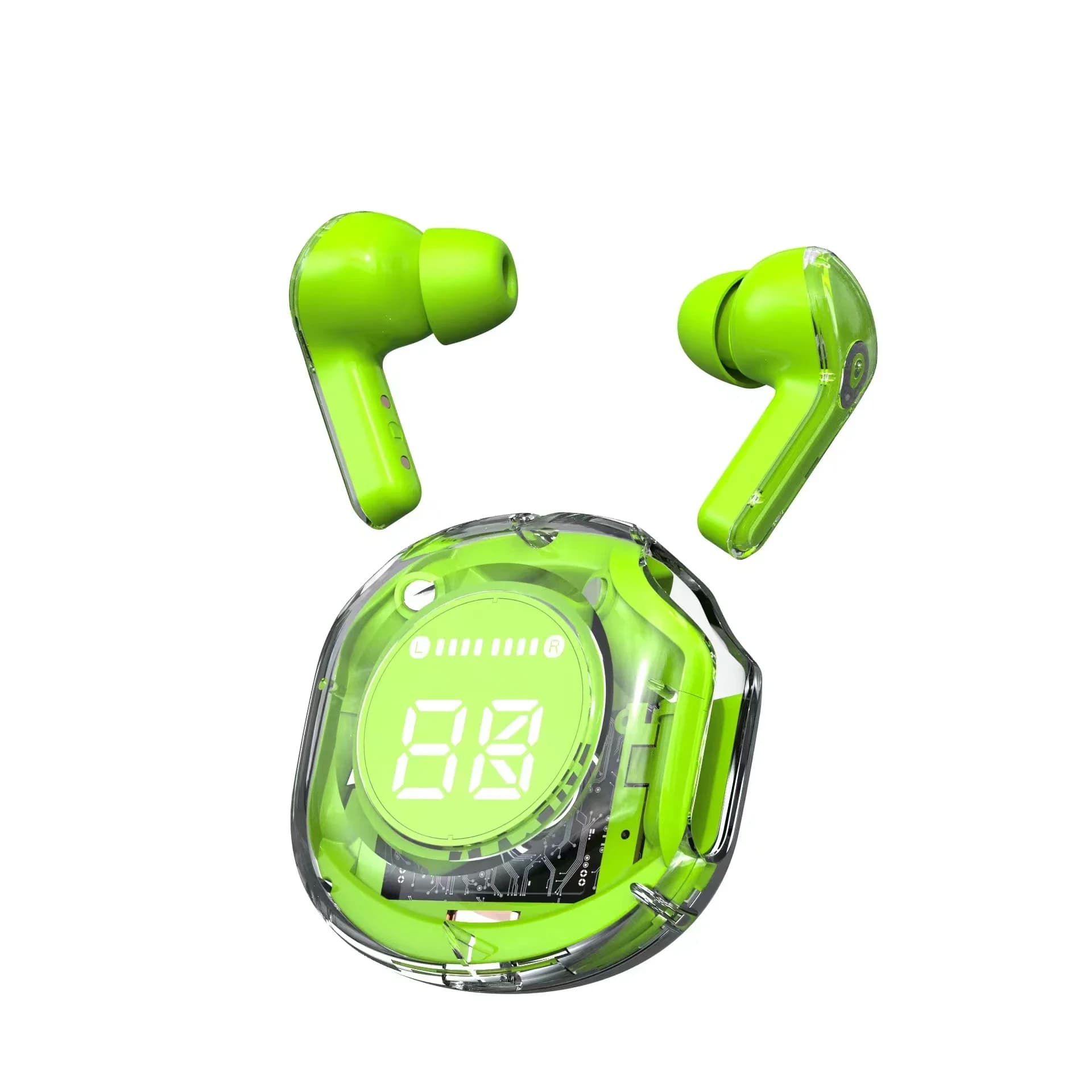 Wireless Mini Earbuds LED Power Digital Display TWS Wireless Headset Stereo Sound Bluetooth Headphones 5.3