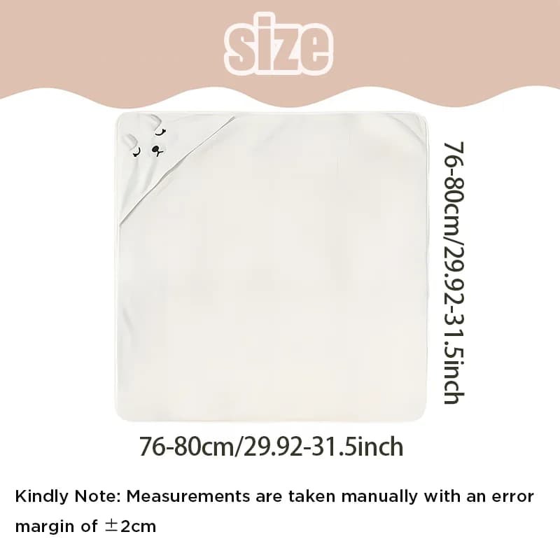 1 Piece Infant Bathrobe, Baby Bath Towel, Bath Towel for Boys and Girls, Large Towel with Hood, Baby Swaddle Blanket, Newborn Baby Children's Bath Bedding