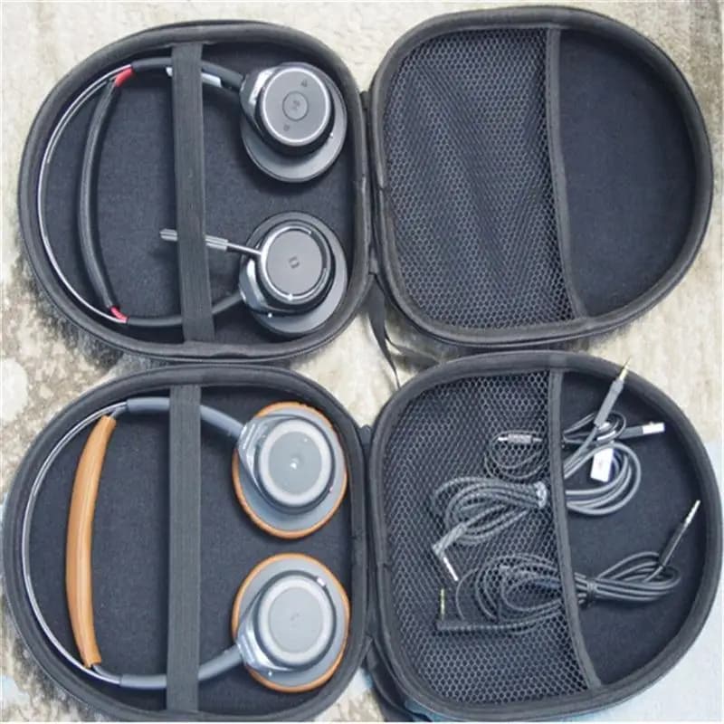 Portable Hard Shell Headphone Carrying Case
