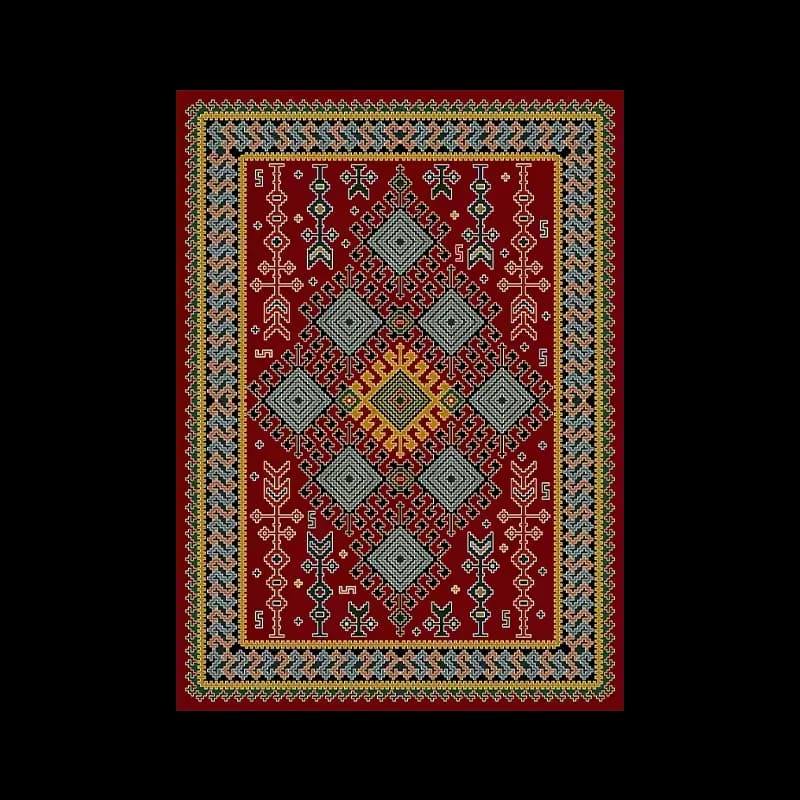 Living Room Bedroom Carpet Large Bohemian Area Rugs Iranian Style Machine Washable Persian Morocco Custom Rugs