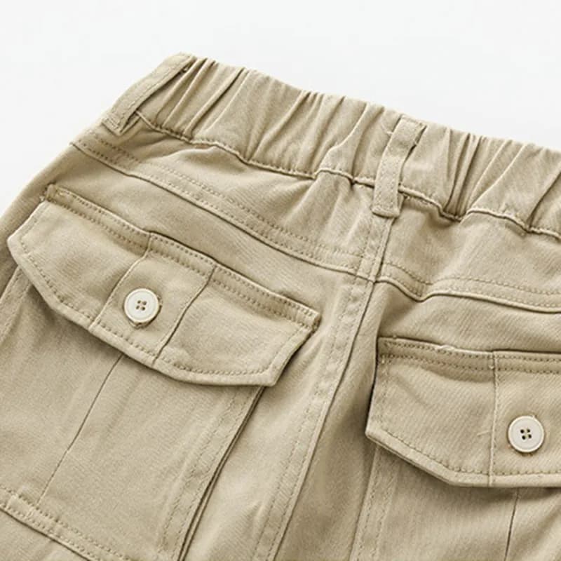Kids Khaki School Uniform Pants