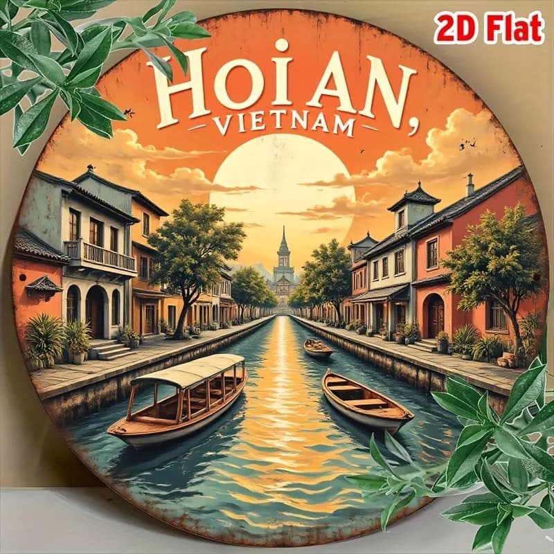 Hoi An Vietnam Landscape Wall Art