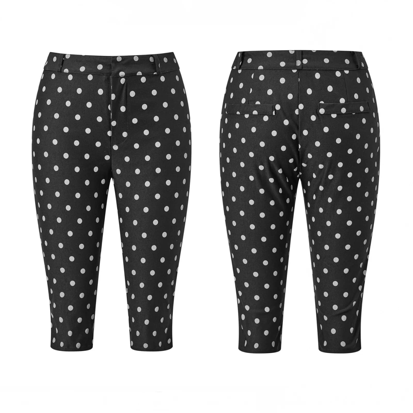 Women's Low Waist Capri Leggings