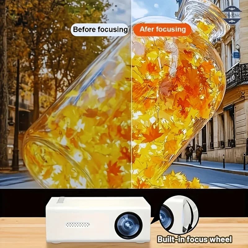 Mini Portable HD Projector