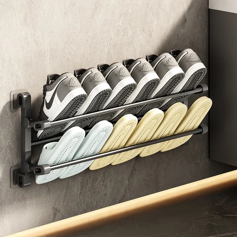 Wall Mount Shoe Rack