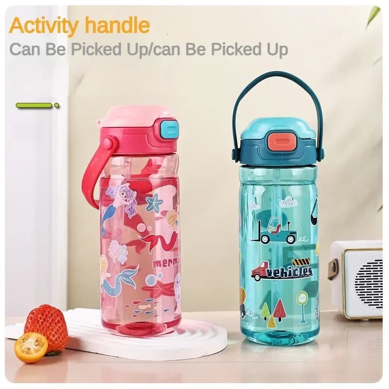 Kids Sippy Cup with Straw 600ml