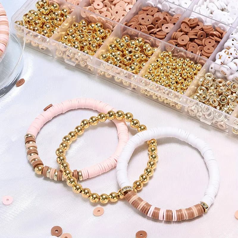 DIY Polymer Clay Beads Bracelet Making Kit