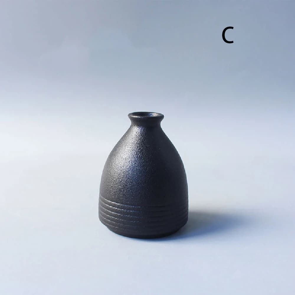 Ceramic Small flower Vase Home Decoration Crafts Tabletop Ornament Simplicity Japanese-style Decoration