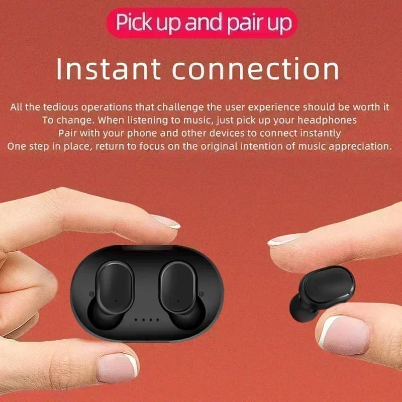 True Wireless Bluetooth Earbuds