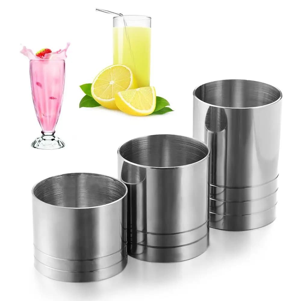 Stainless Steel Cocktail Measuring Cups Set