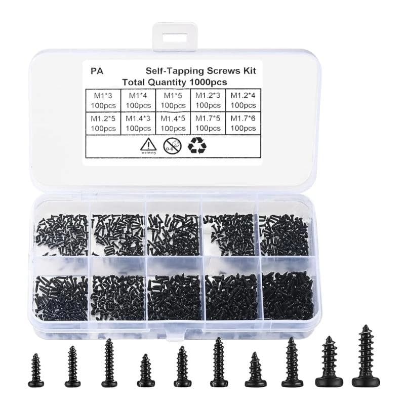 Mixed Size Self-Tapping Screw Assortment