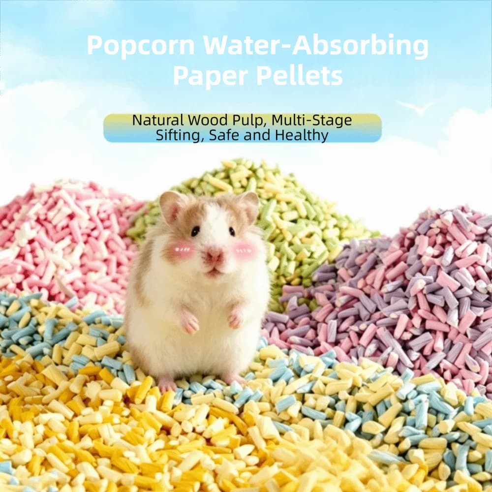 Odor Control Paper Pulp Hamster Bedding
