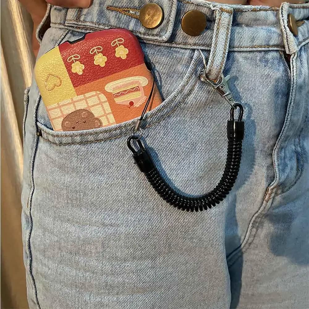 Mobile Phone Spiral Rope Lanyard