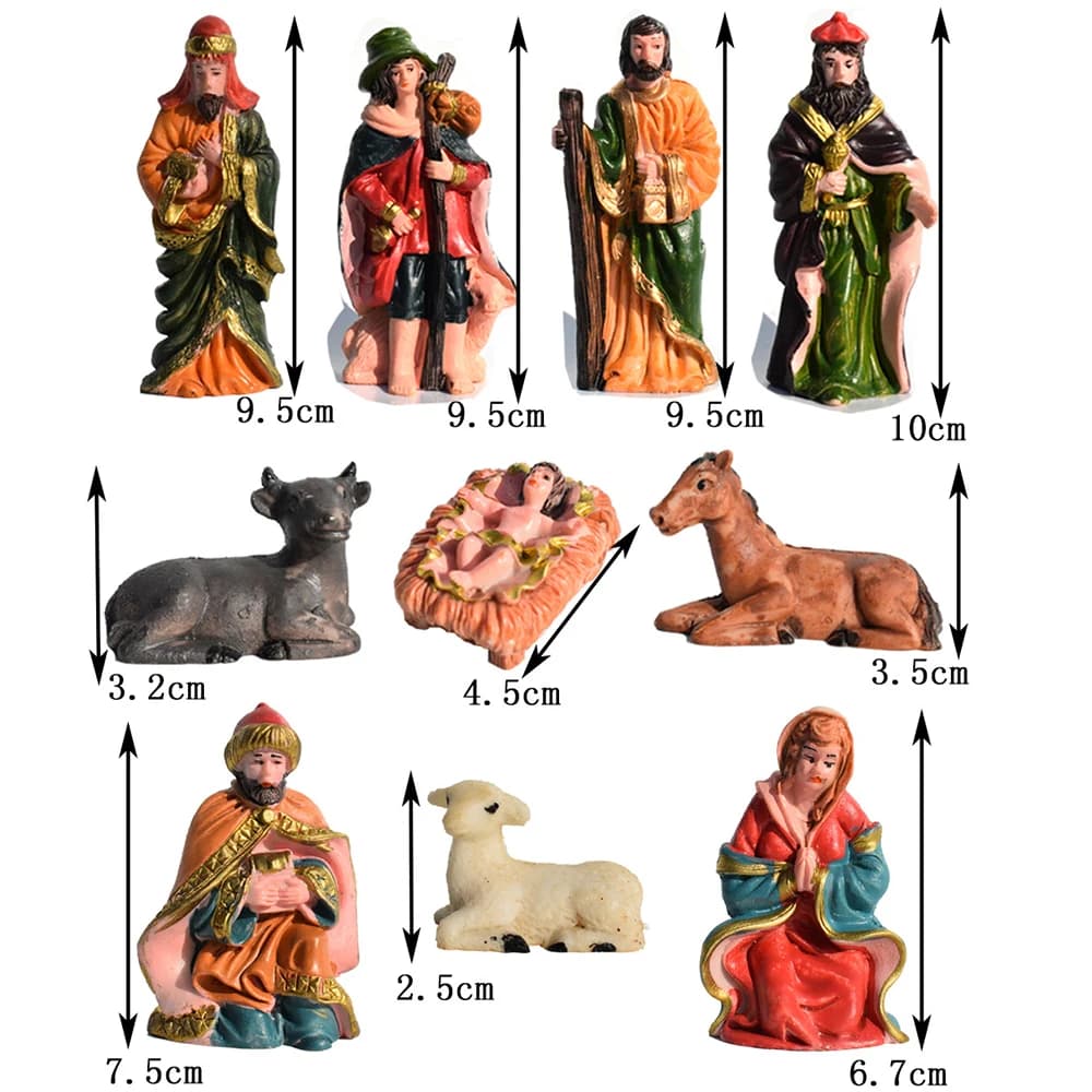Nativity Scene Figurine Set