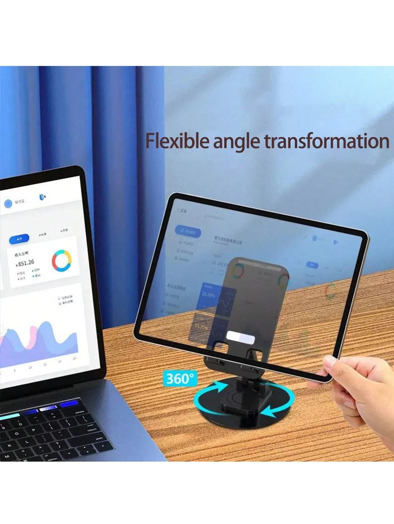 Phone Stand, Desktop Stand, Tablet/Ipad Support, Lazy Support, Home Use, Live Streaming, Folding, Height-Adjustable Stand, Cooli