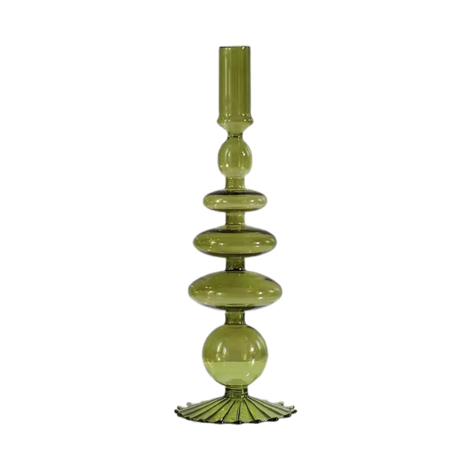 Modern Glass Flower Vase Centerpiece