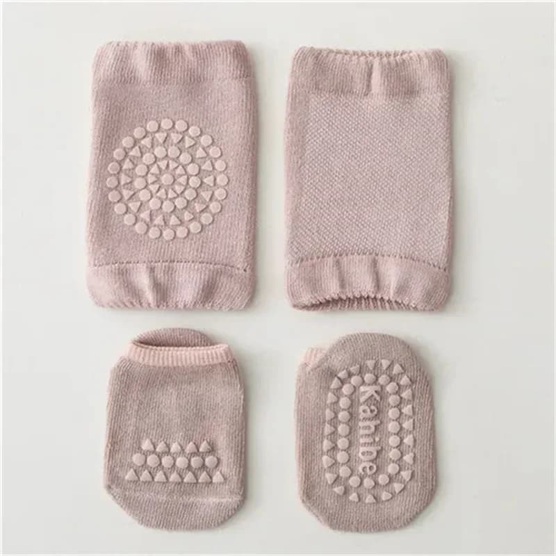 Soft Grip Baby Socks, 2-Piece Set