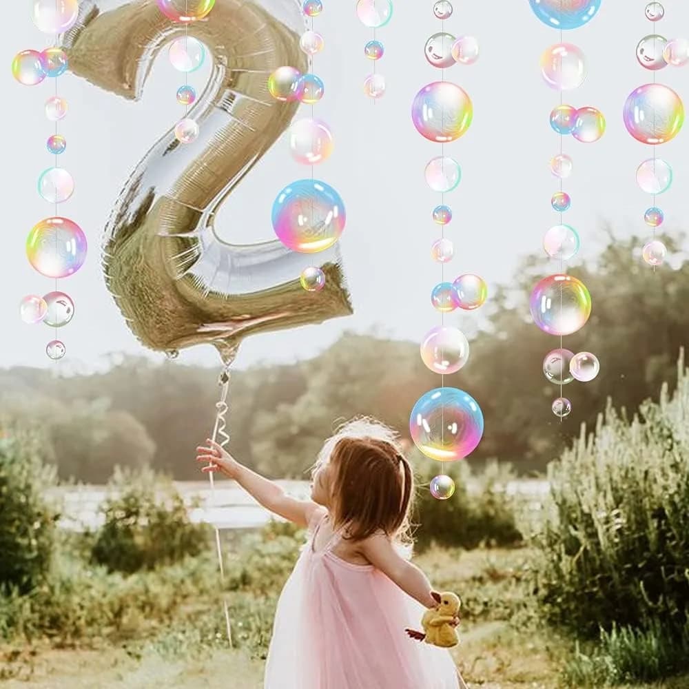 Bubble Garland Party Streamer Decoration