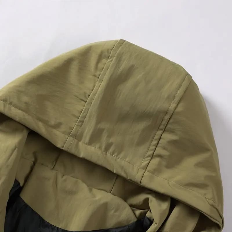 Men's Hooded Windbreaker Jacket