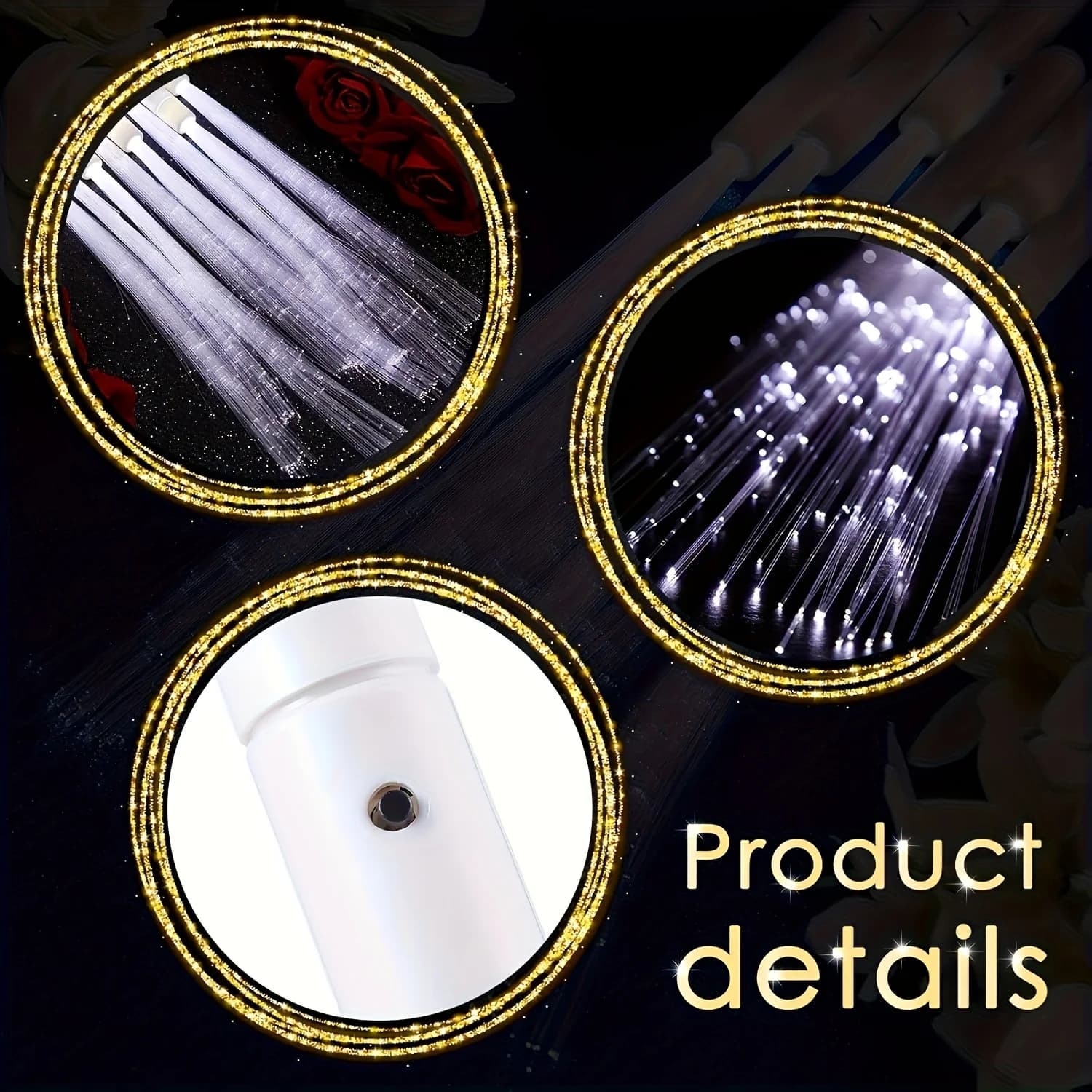 White LED Glow Sticks Bulk Pack