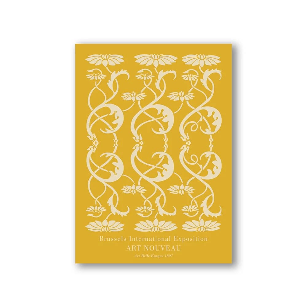 Modern Abstract Bauhaus Nordic Wall Art Poster
