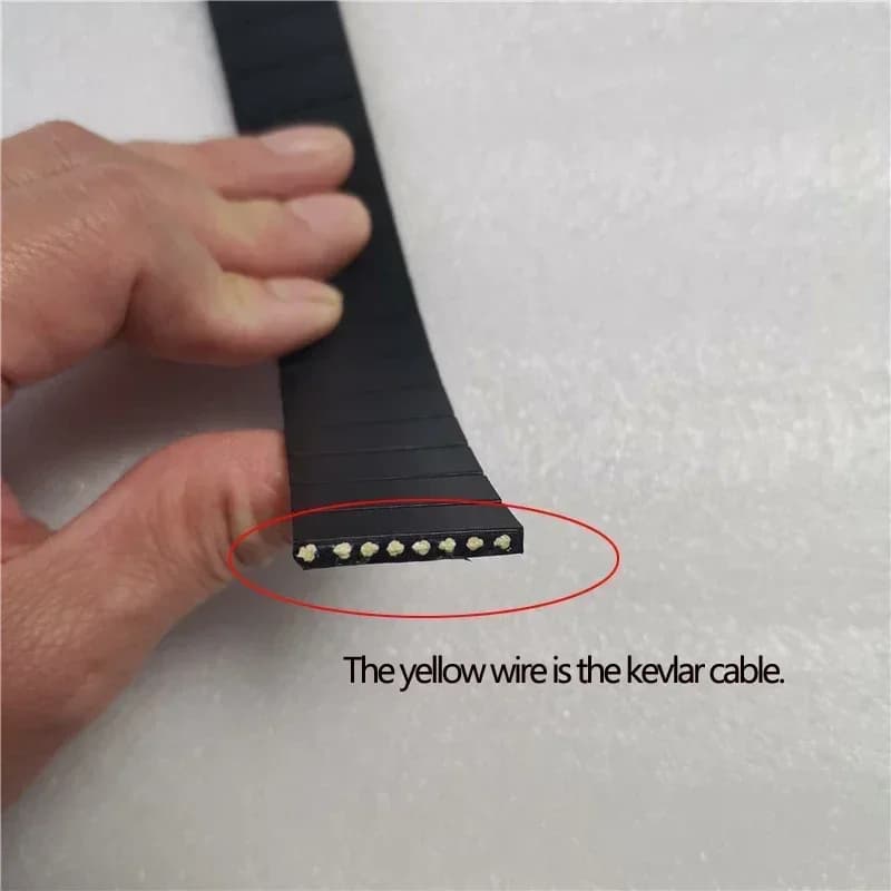 Fitness Equipment Accessories Steel Flat Belt,Ployamide Aramid Belting,Width 10-80mm,Thinkness 3mm, Leg Kicking Machine Belt