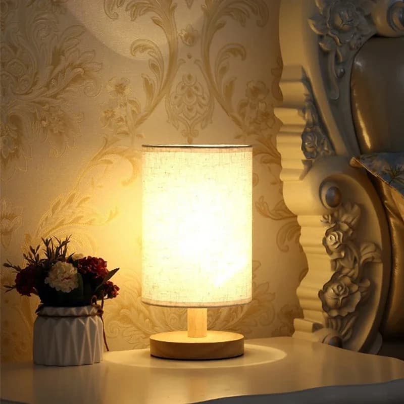 LED Bedside Table Lamp USB Dimmable