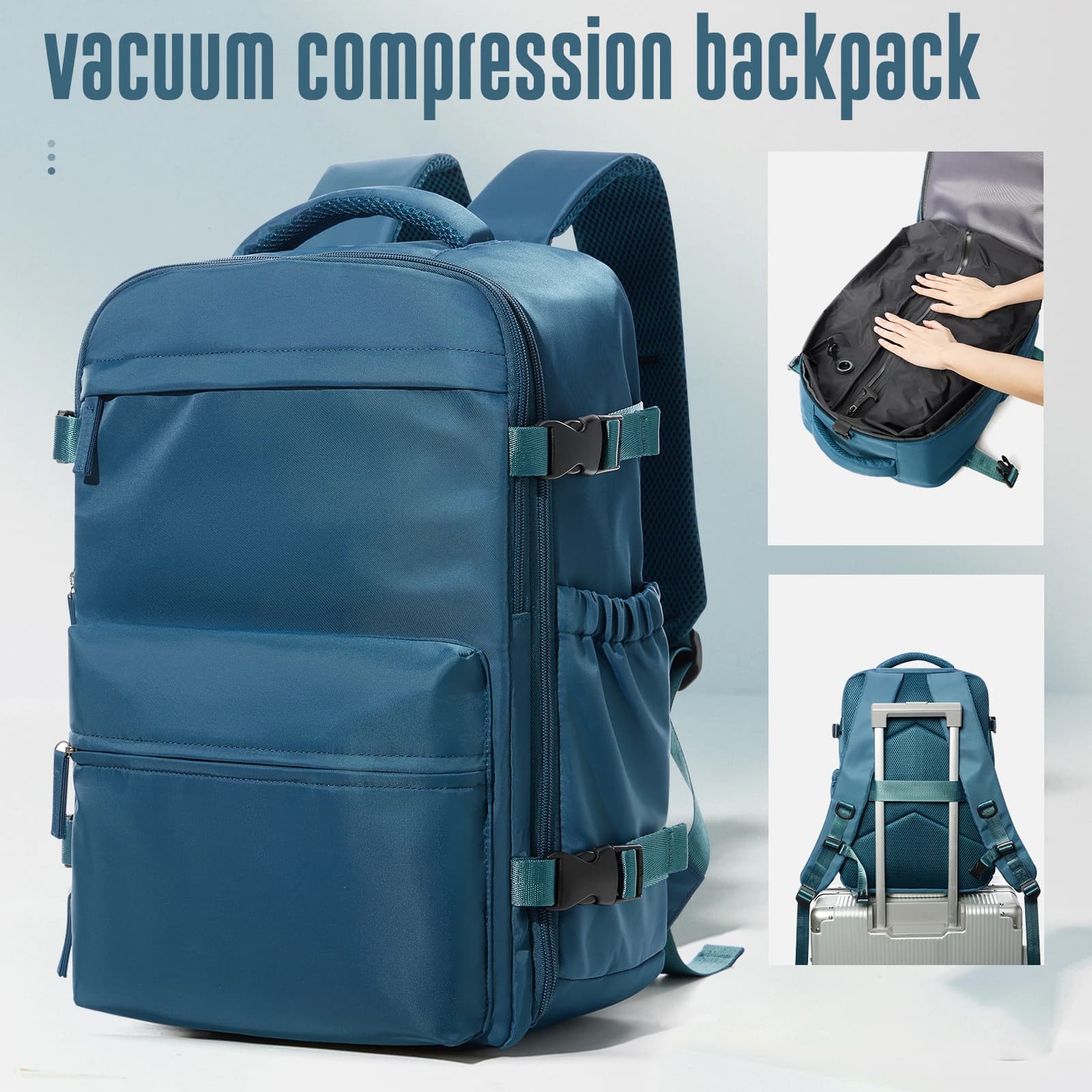 Peacock Blue no Pump