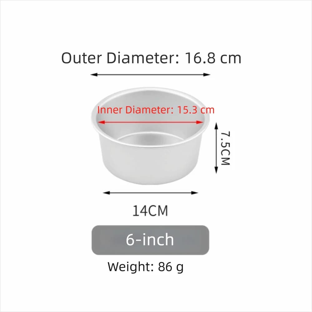 Round Cake Bake Pan Set