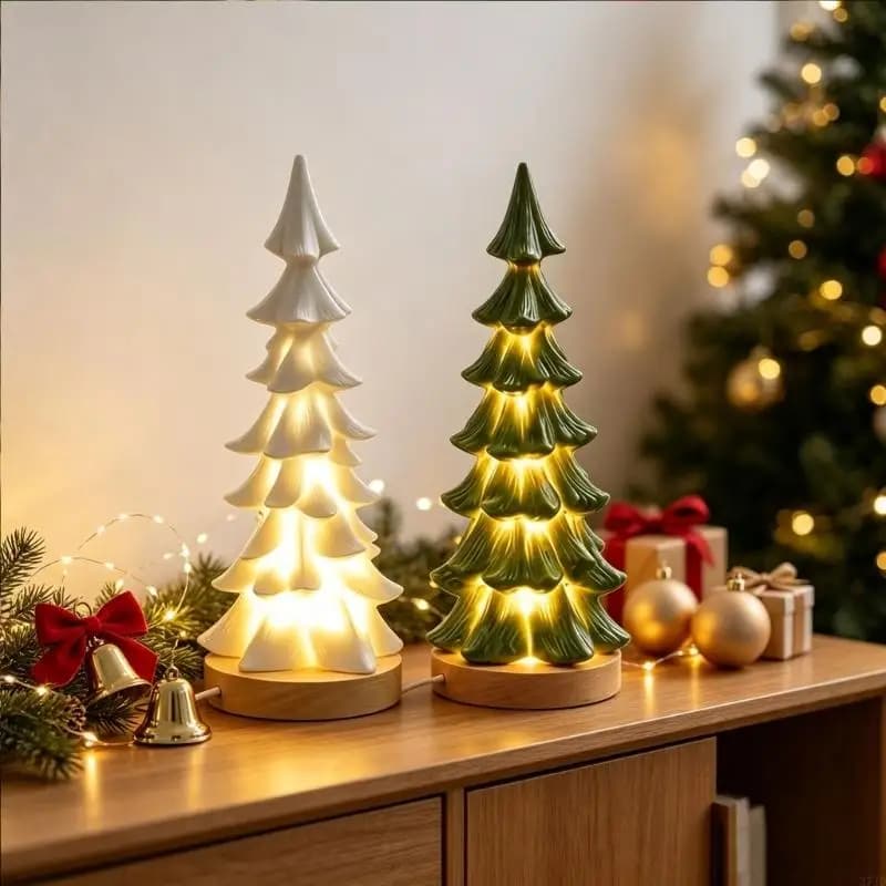 USB Lighted Christmas Tree Tabletop Decoration