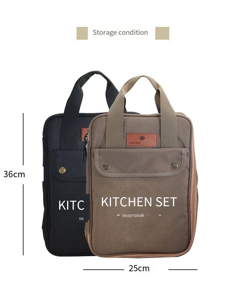 Camping Cookware and Utensil 8-Piece Set