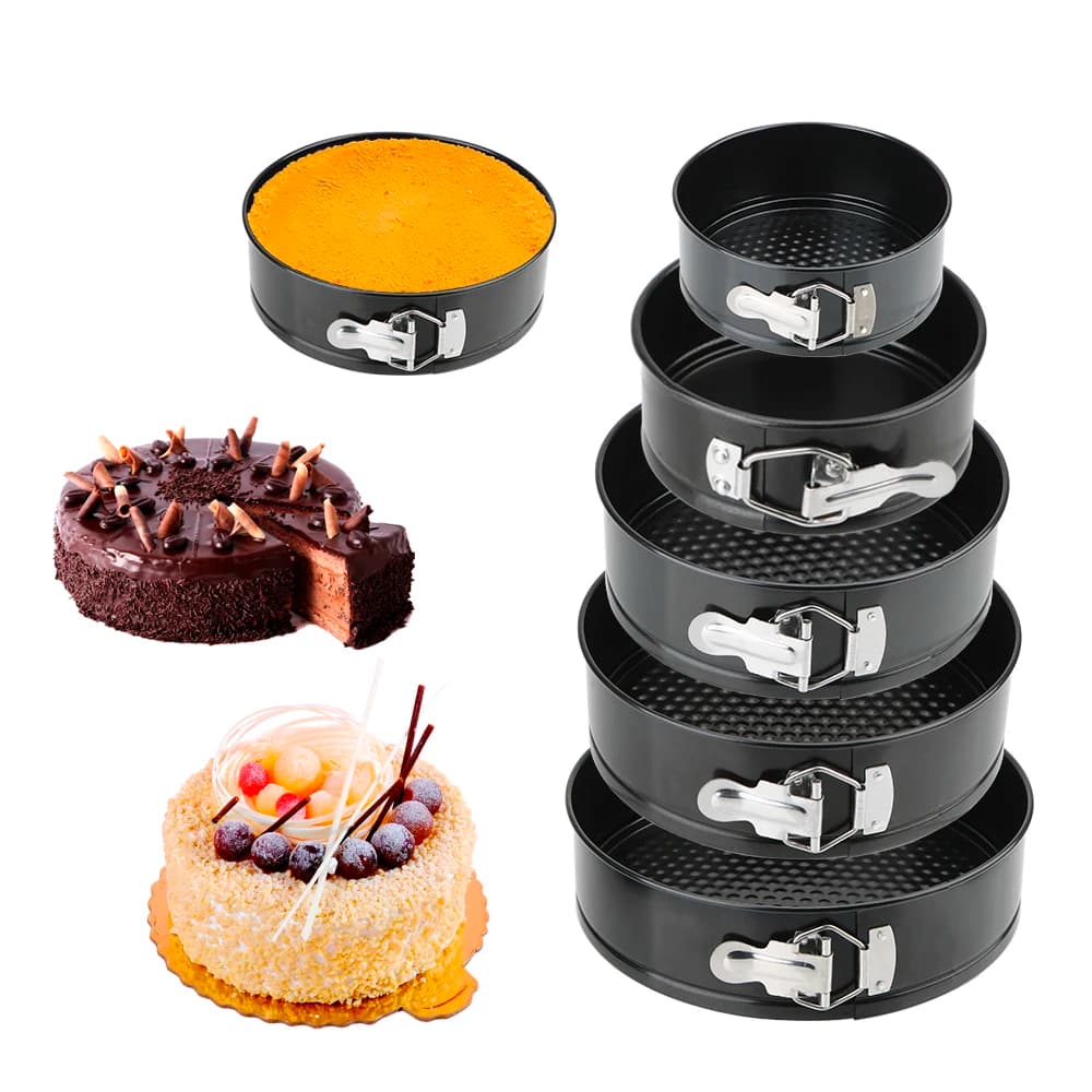 Round Cake Pan with Removable Bottom