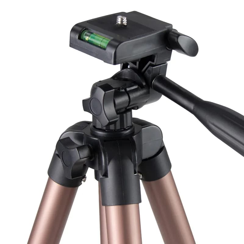 Aluminum Alloy Photography Tripod with Phone Holder