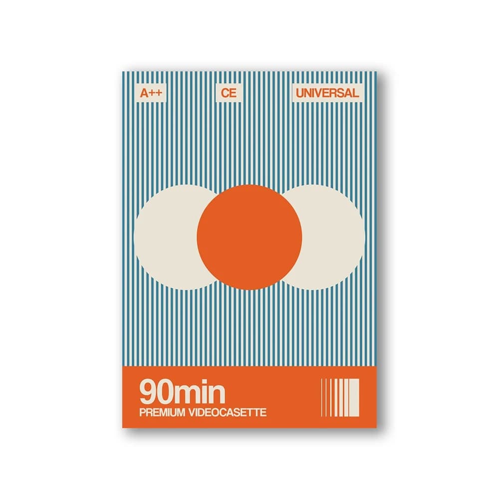 Modern Abstract Bauhaus Nordic Wall Art Poster