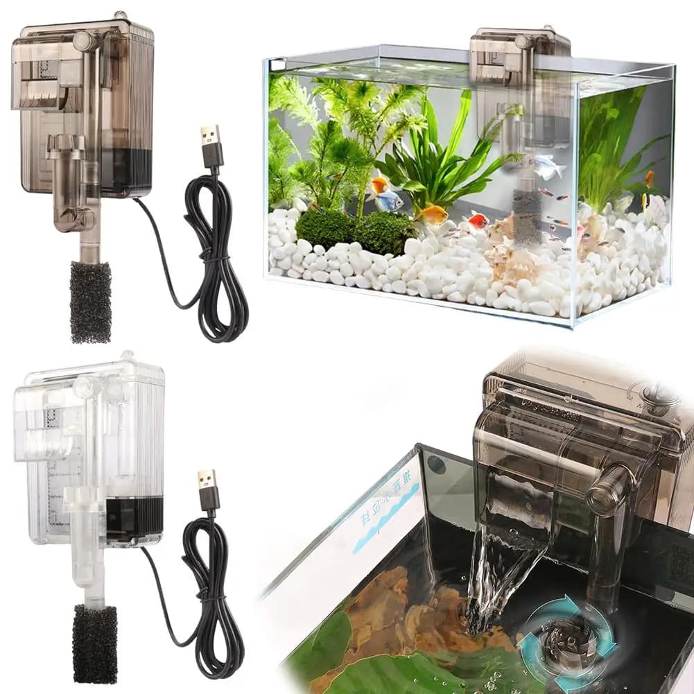 External Hang-On Aquarium Filter