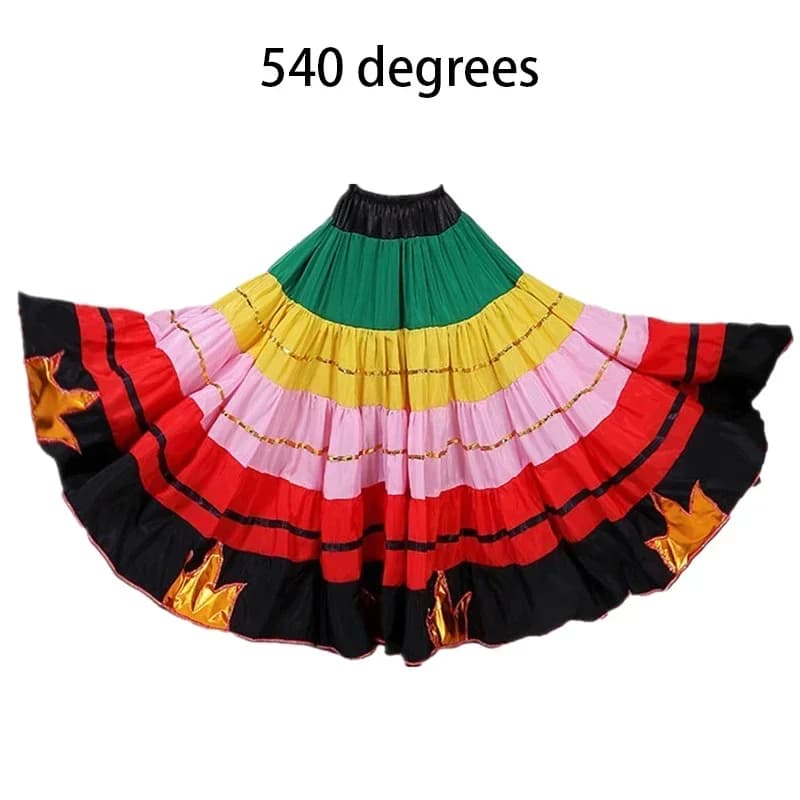 Mongolian Dance Practice Skirt